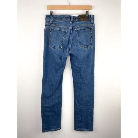 Fidelity Denim Jimmy Slim‎ Straight Halo Rinse Blue Jeans Size 32 - Picture 8 of 12